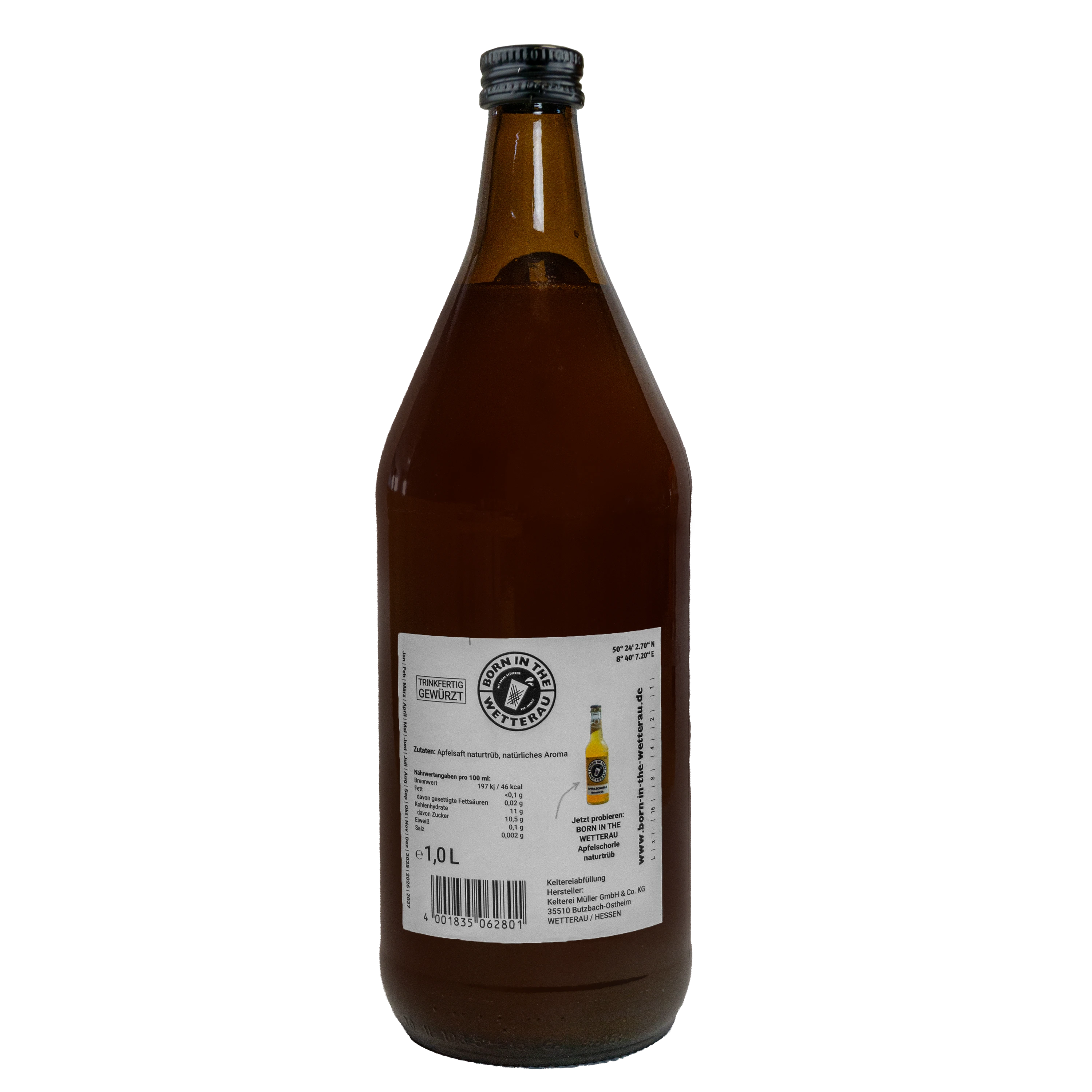 Glühapfel Alkoholfrei Kiste 6x 1,0 L