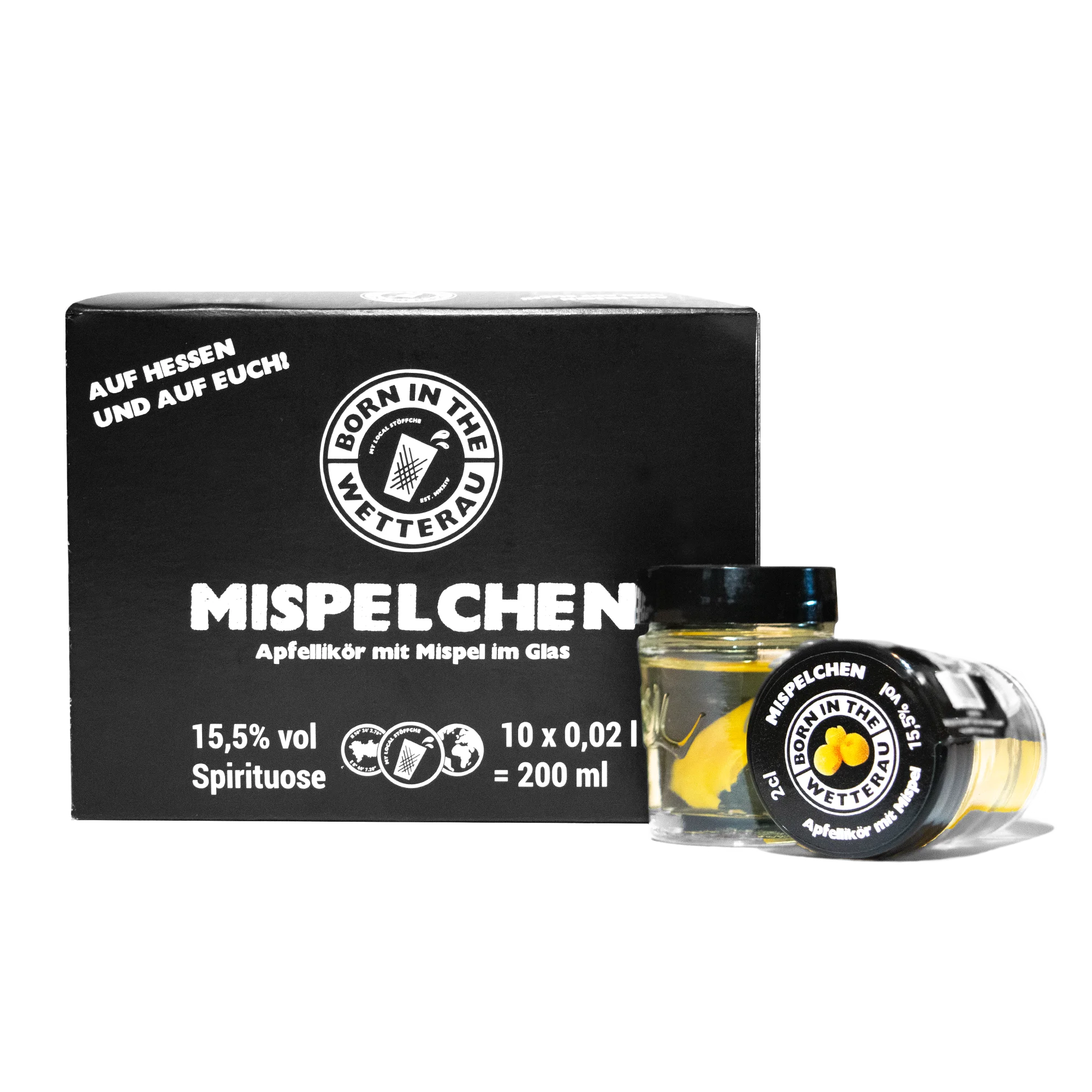 Mispelchen 10x 0,02L im Karton (5er Set)